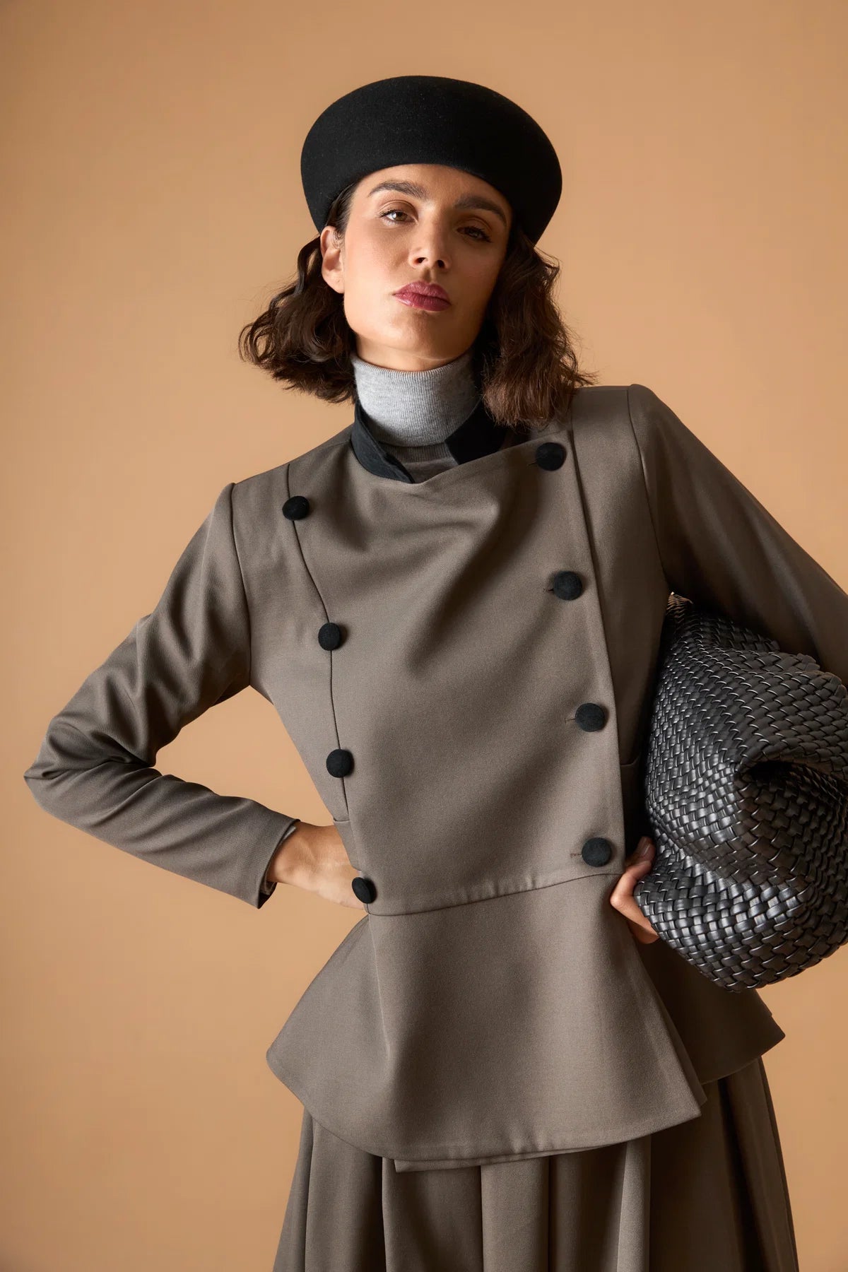 CHAQUETA ASHER MARRON