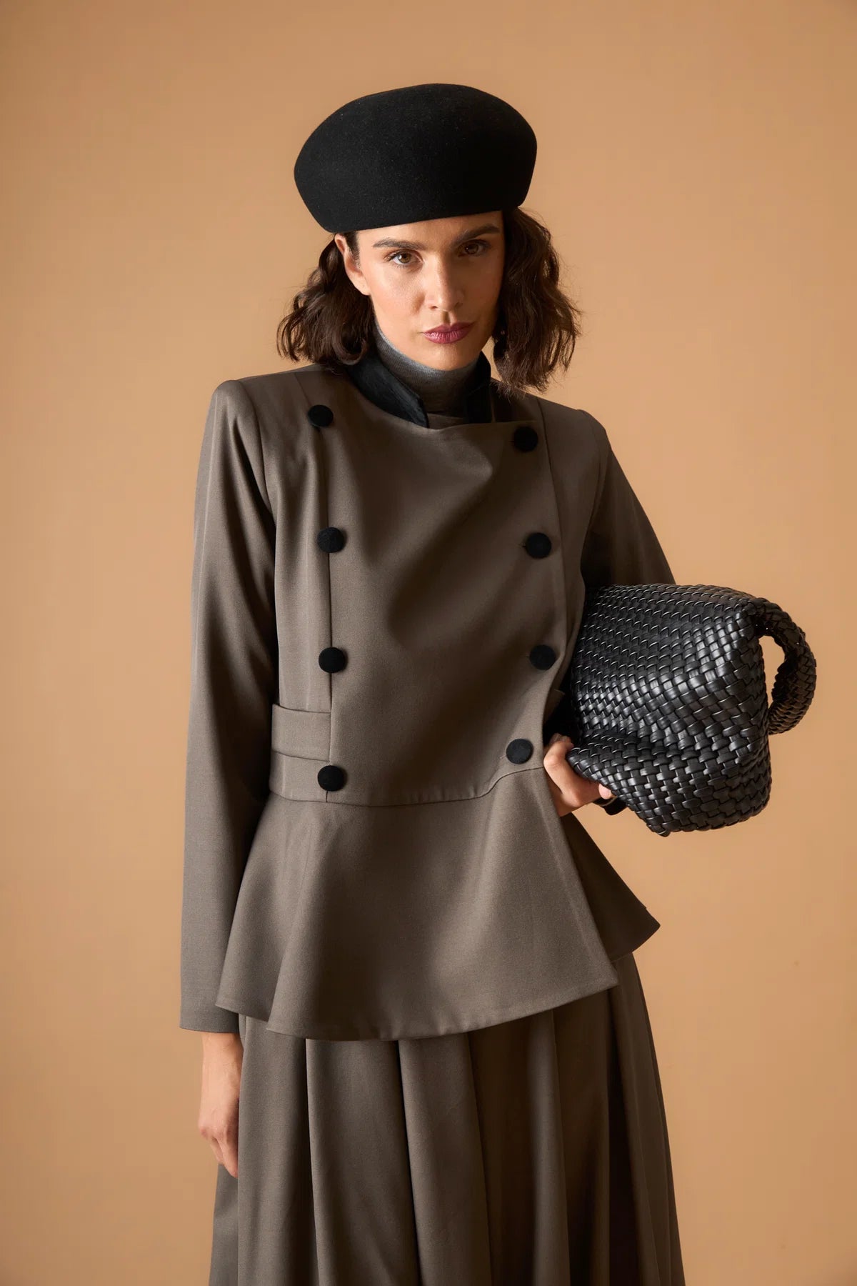 CHAQUETA ASHER MARRON