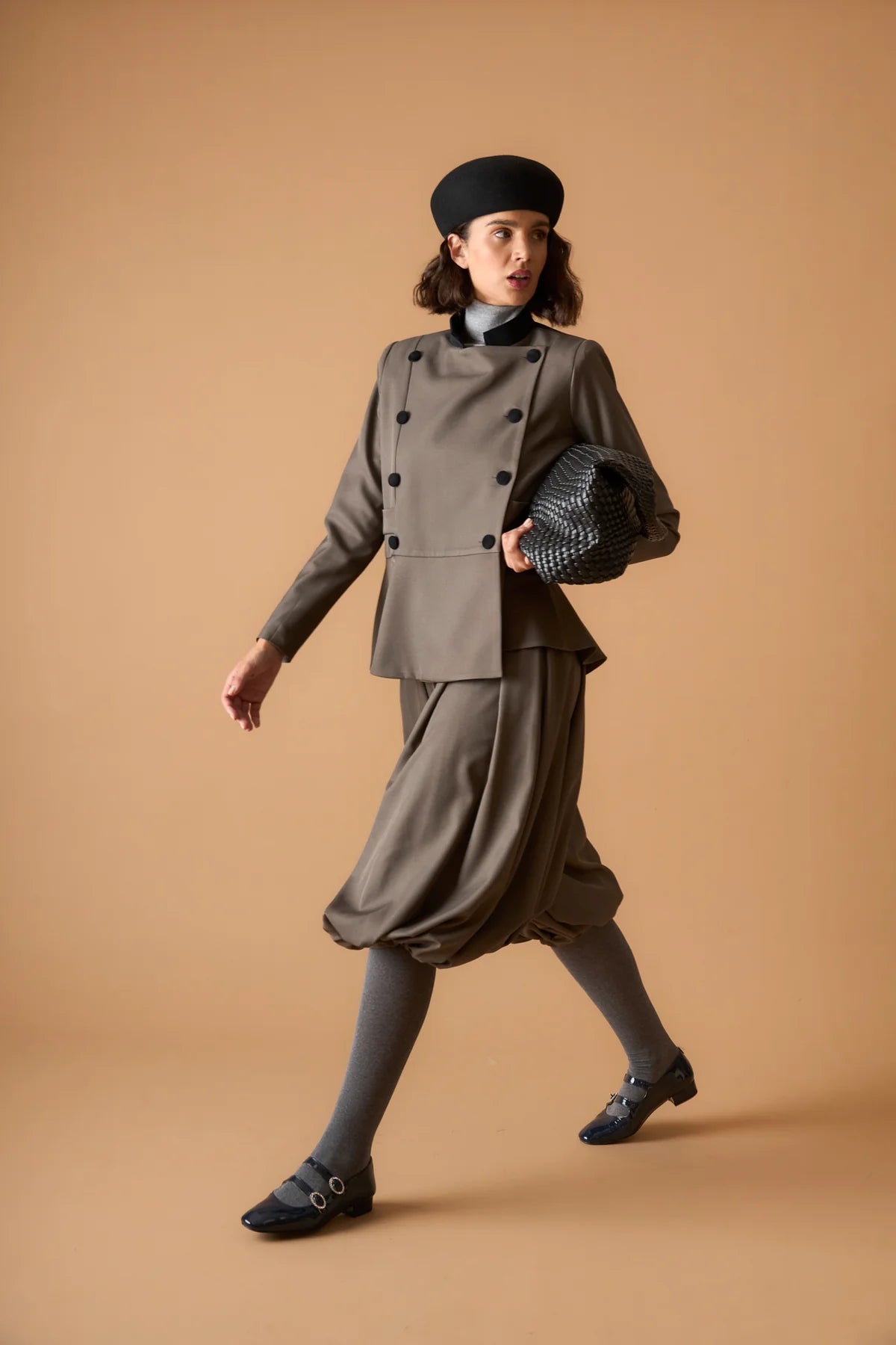 CHAQUETA ASHER MARRON