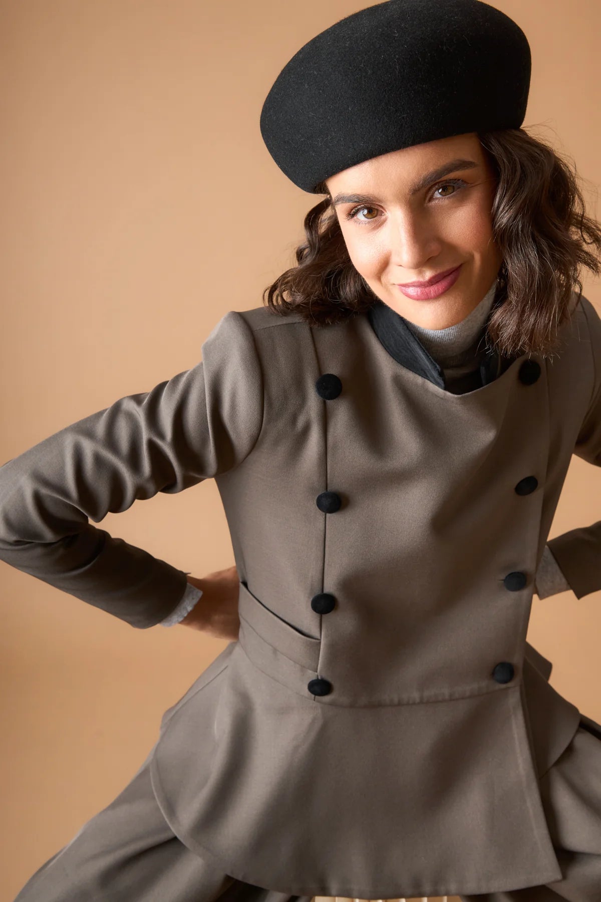 CHAQUETA ASHER MARRON
