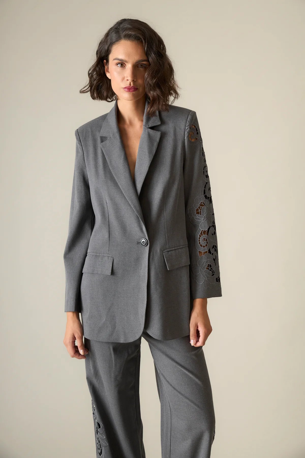 BLAZER ZOLA GRIS