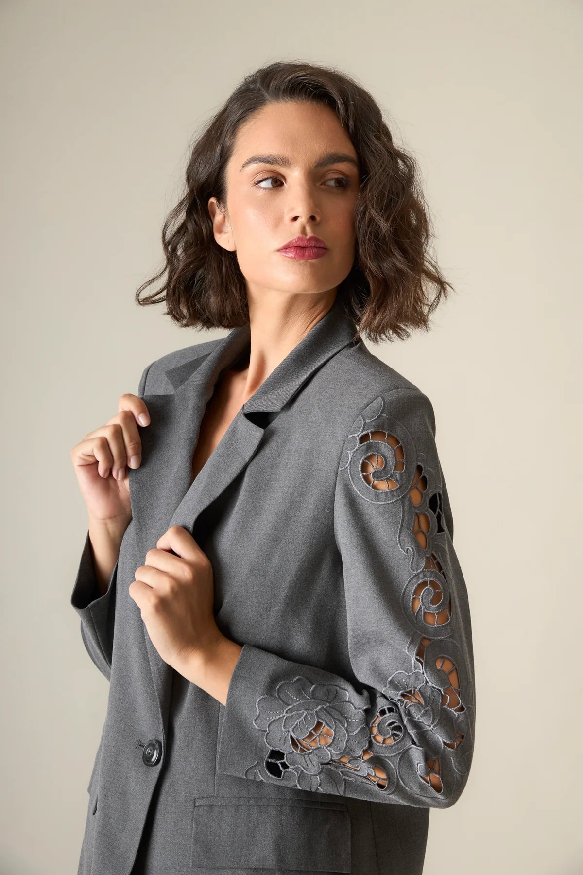 ZOLA GREY BLAZER