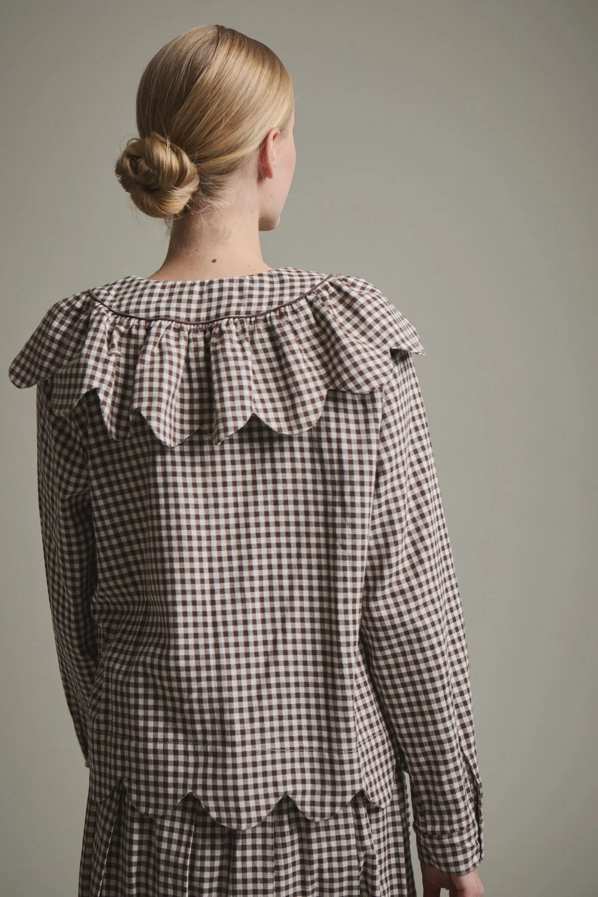 CAMISA MILENA MARRON