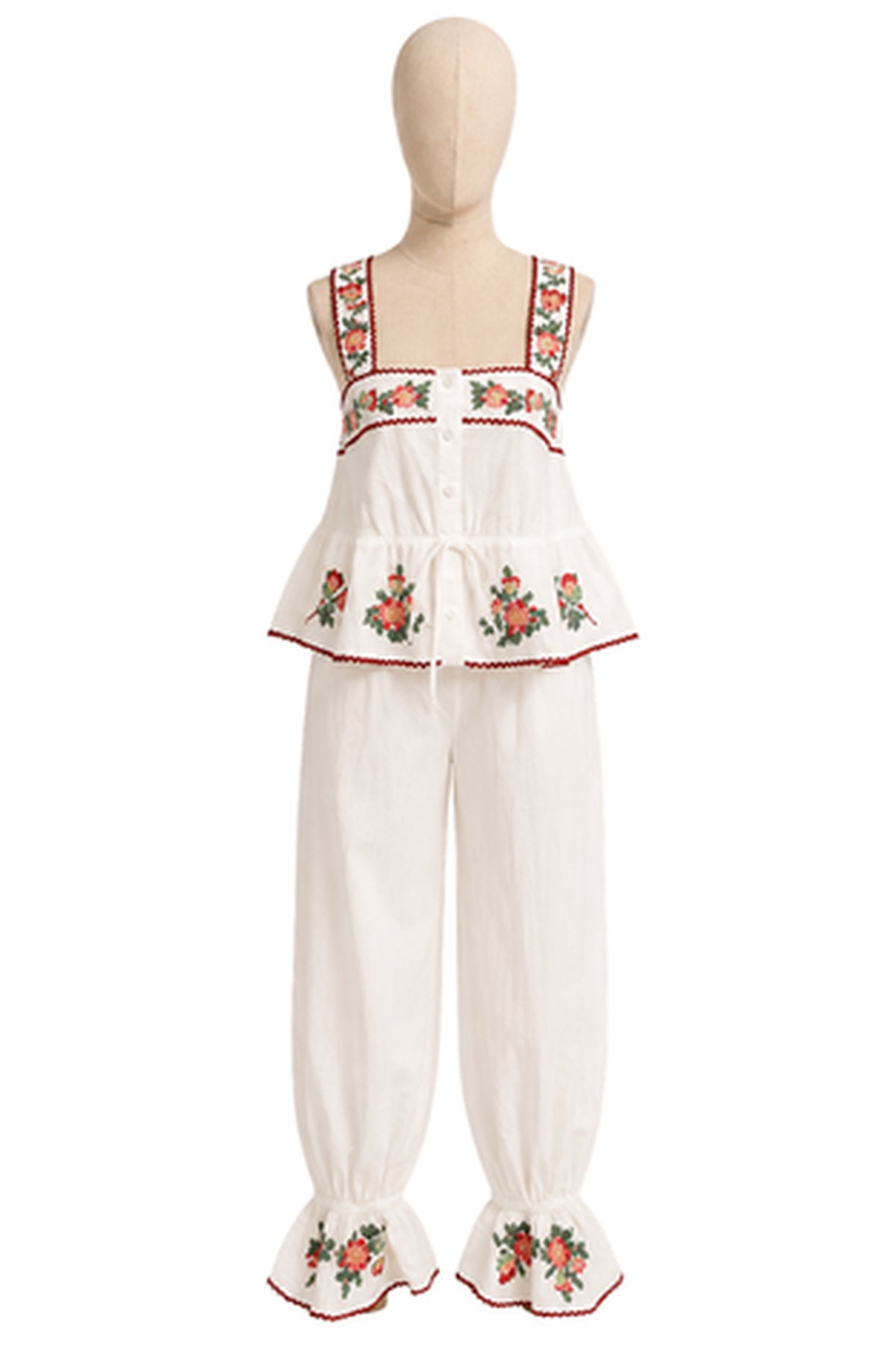 PANTALON FIORELA BLANCO