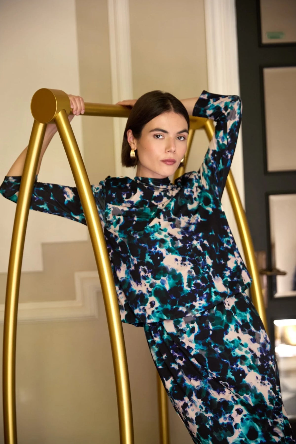 ROBE ANICETA MULTICOLORE