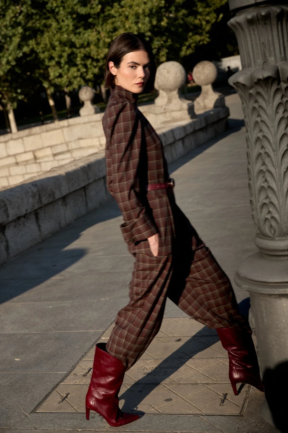 BROWN JUMPSUIT OCTAVIA