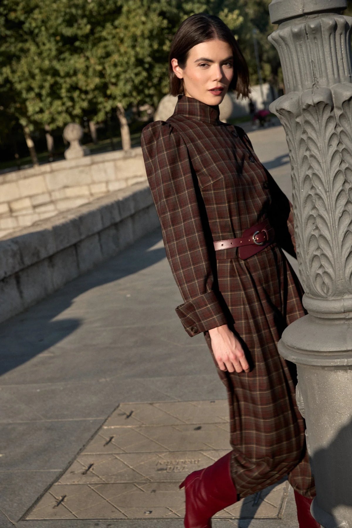 BROWN JUMPSUIT OCTAVIA