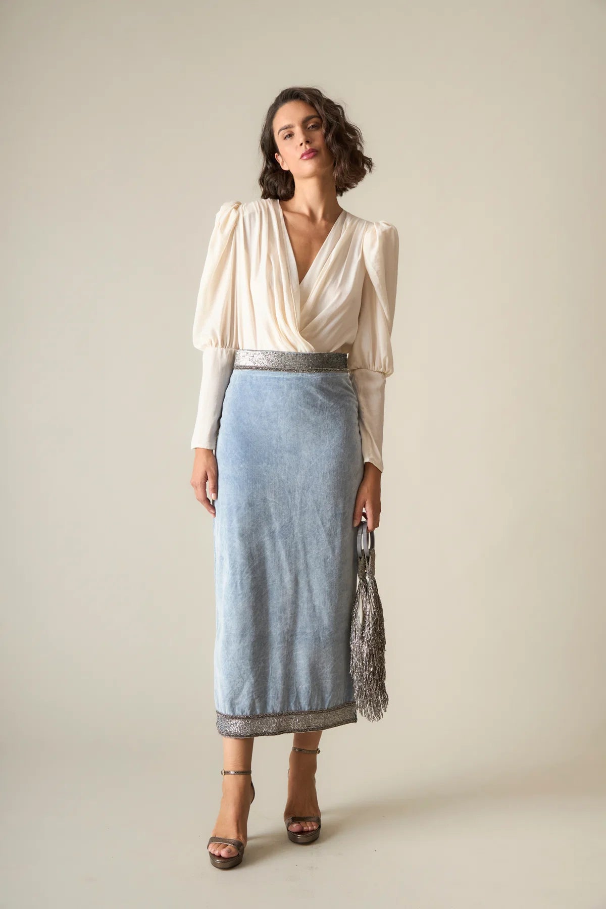 LIGHT BLEU LAKE SKIRT