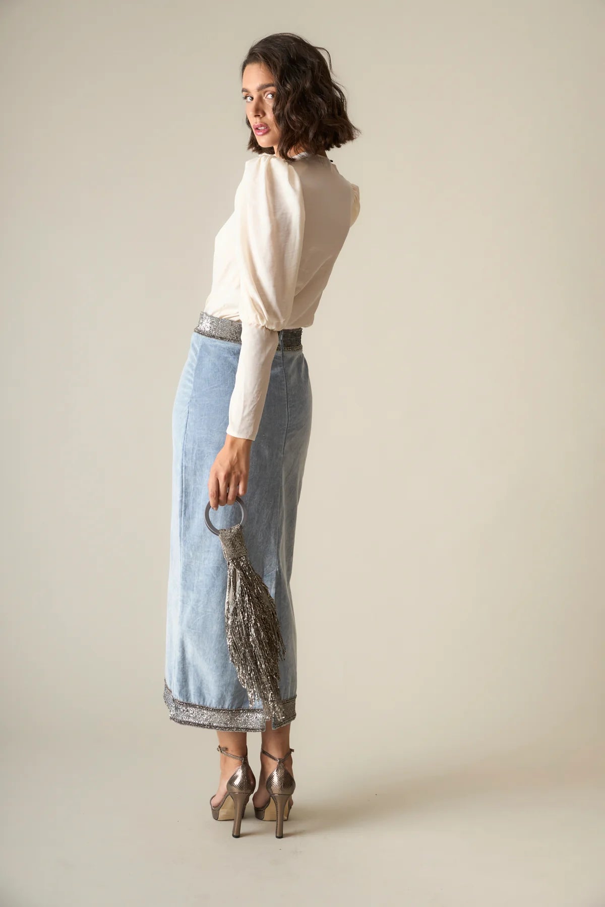 LIGHT BLEU LAKE SKIRT