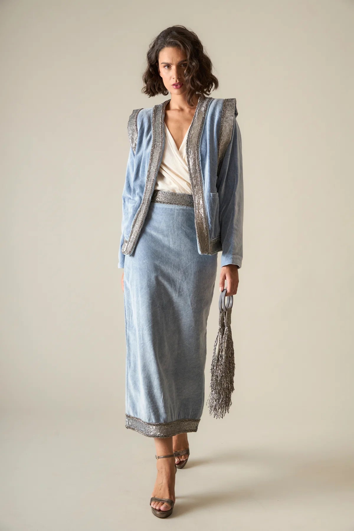 LIGHT BLEU LAKE SKIRT