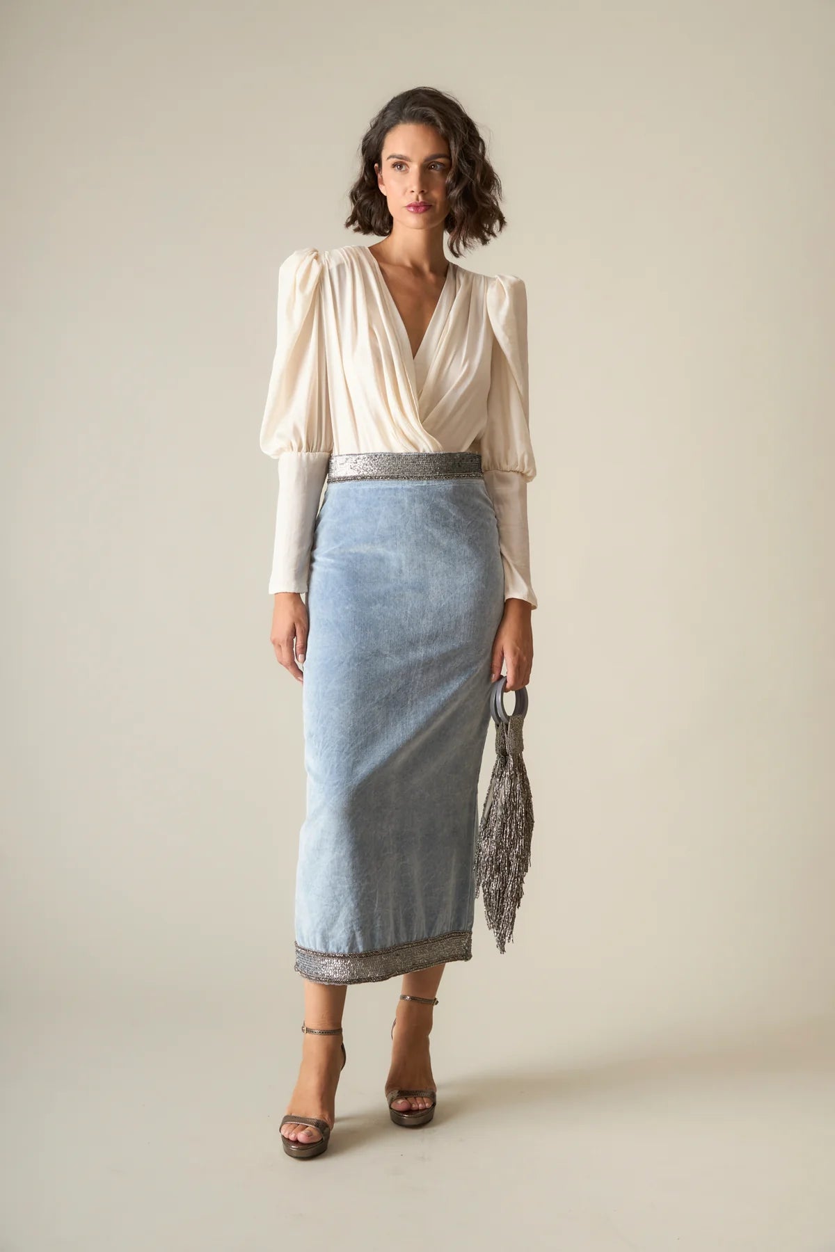 LIGHT BLEU LAKE SKIRT