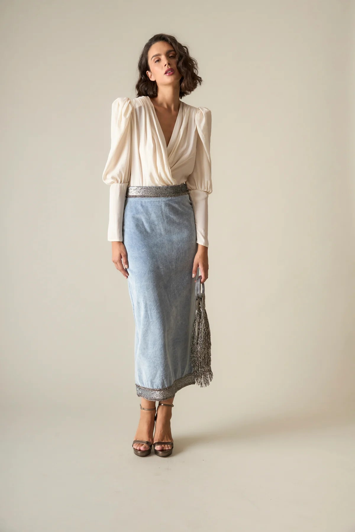 LIGHT BLEU LAKE SKIRT