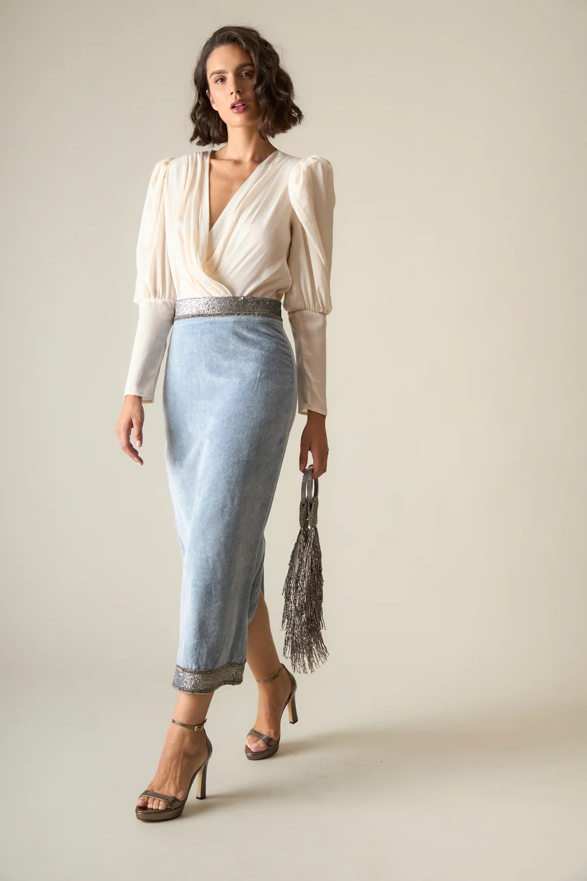 LIGHT BLEU LAKE SKIRT
