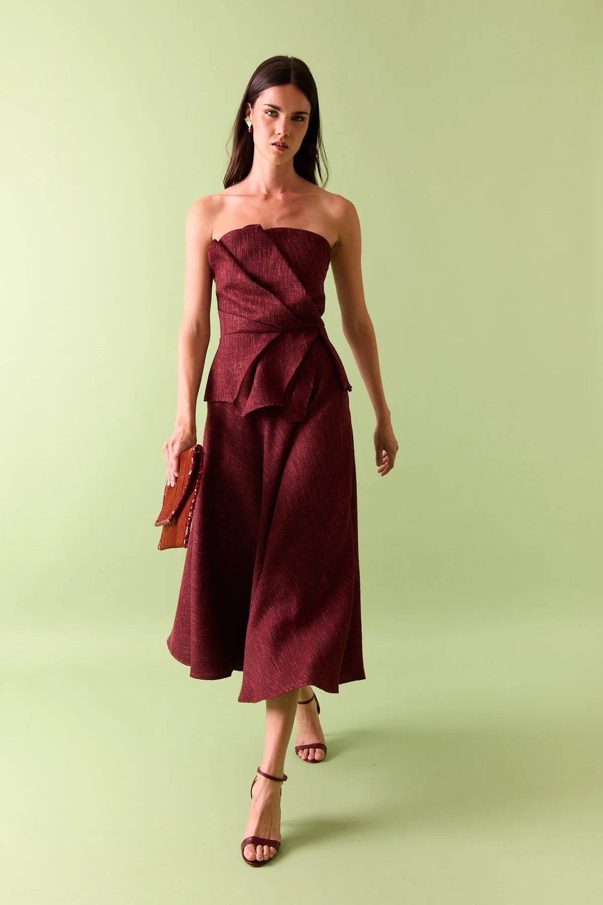 GARNET PERSEPHONE SKIRT