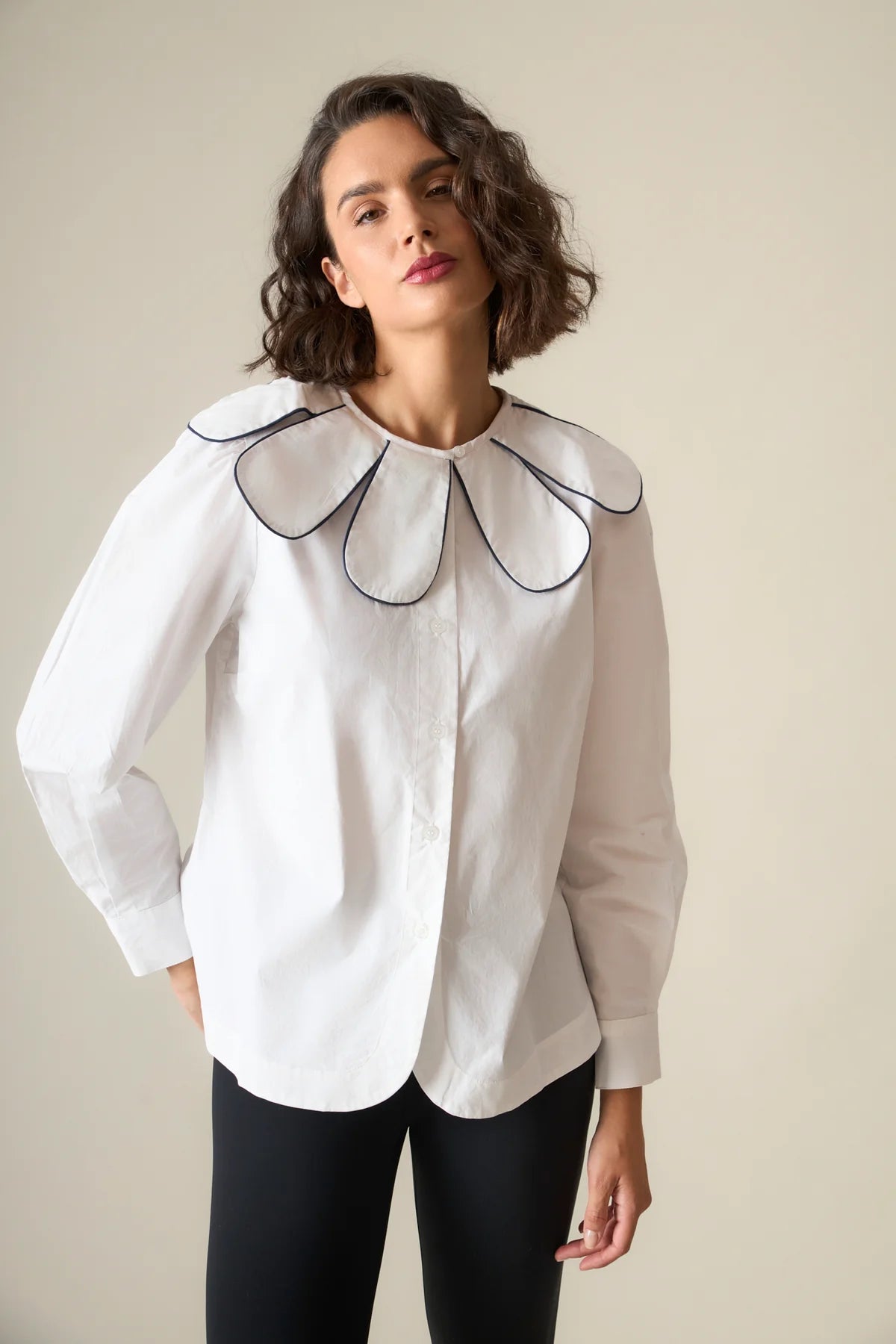 CAMISA FATIMA BLANCO