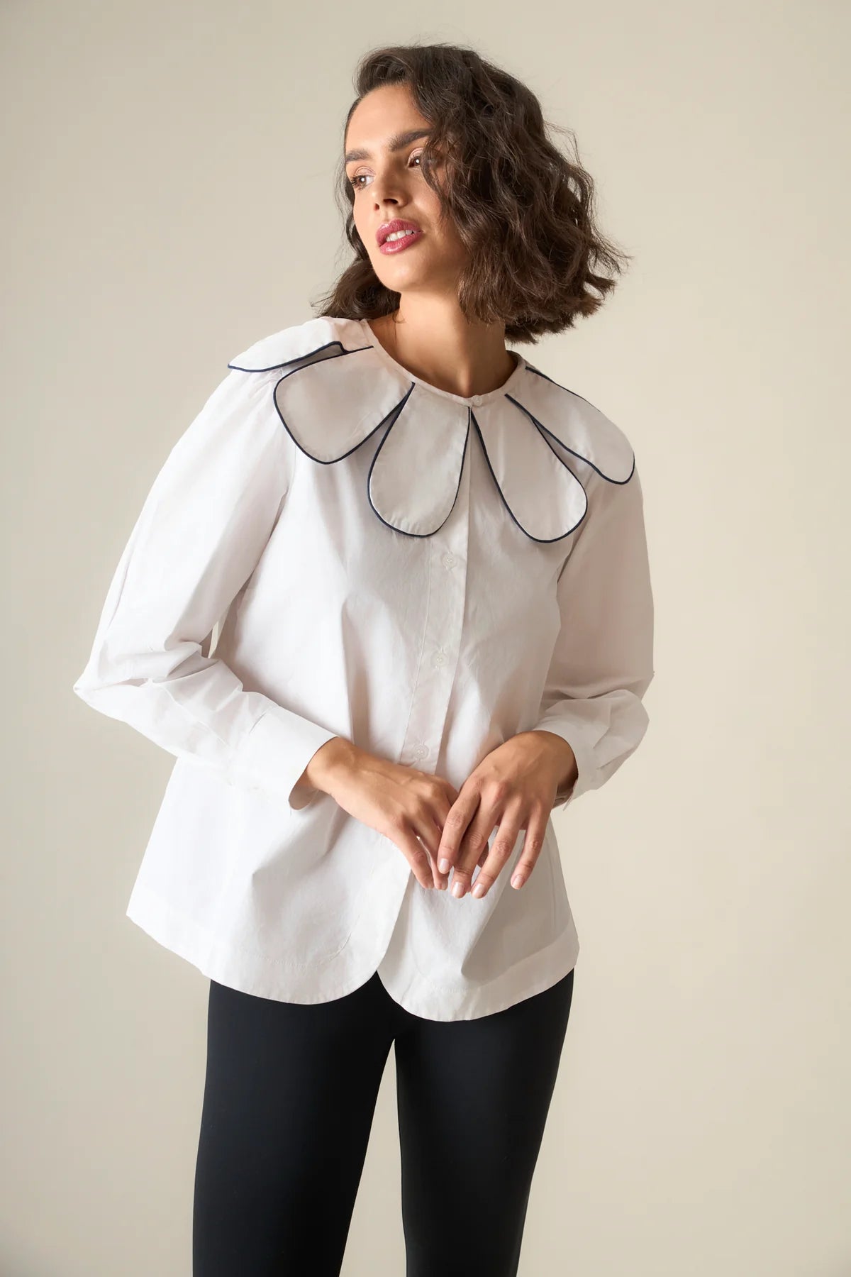 CAMISA FATIMA BLANCO