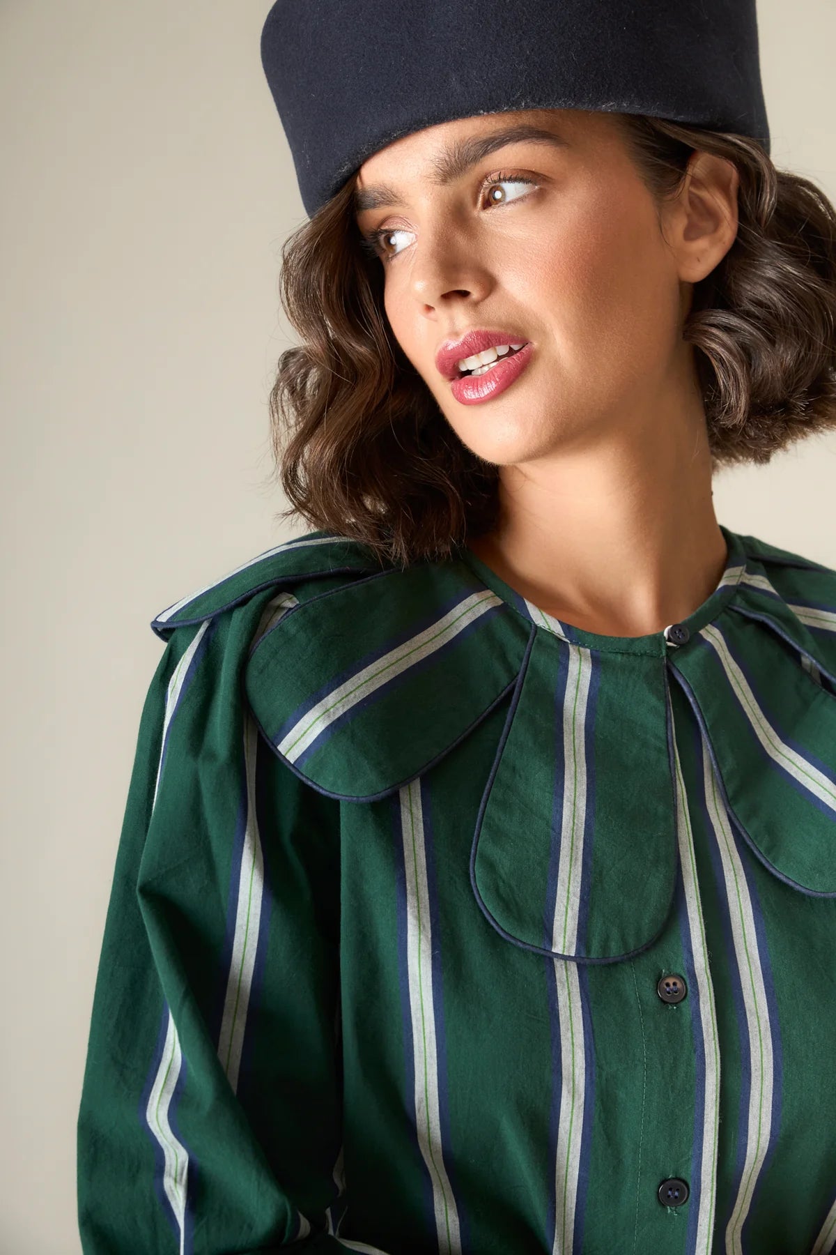 CAMISA FATIMA VERDE