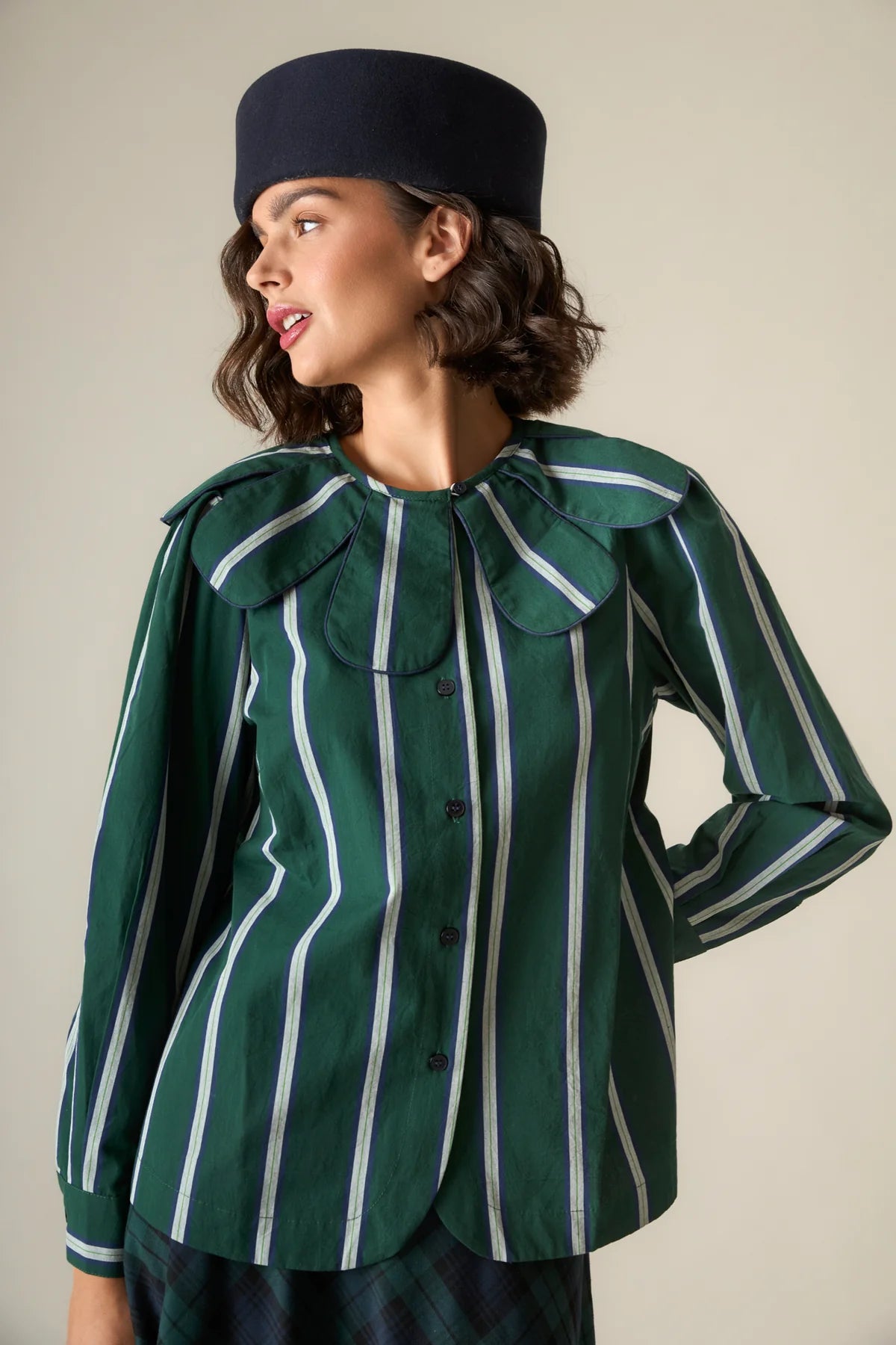 CAMISA FATIMA VERDE