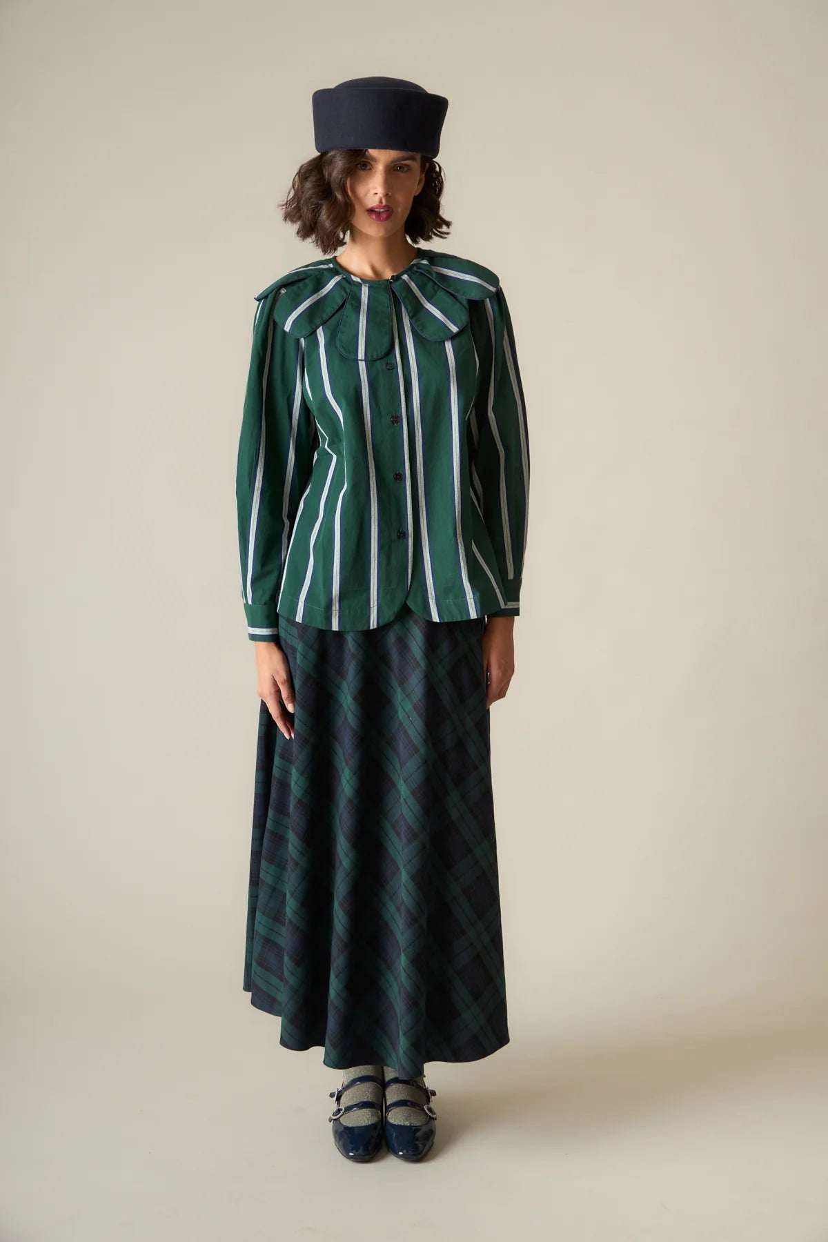 CAMISA FATIMA VERDE