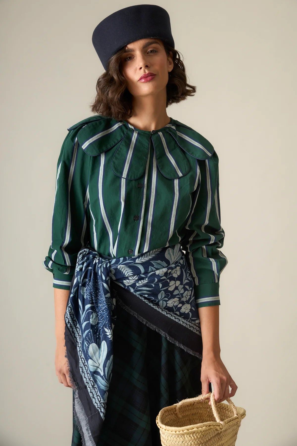 CAMISA FATIMA VERDE
