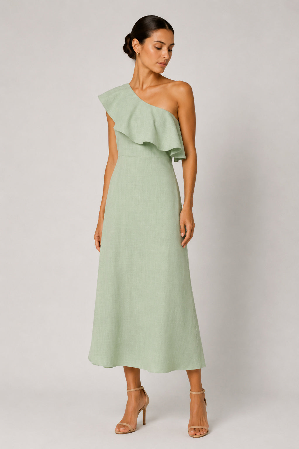 VESTIDO TIRSA VERDE