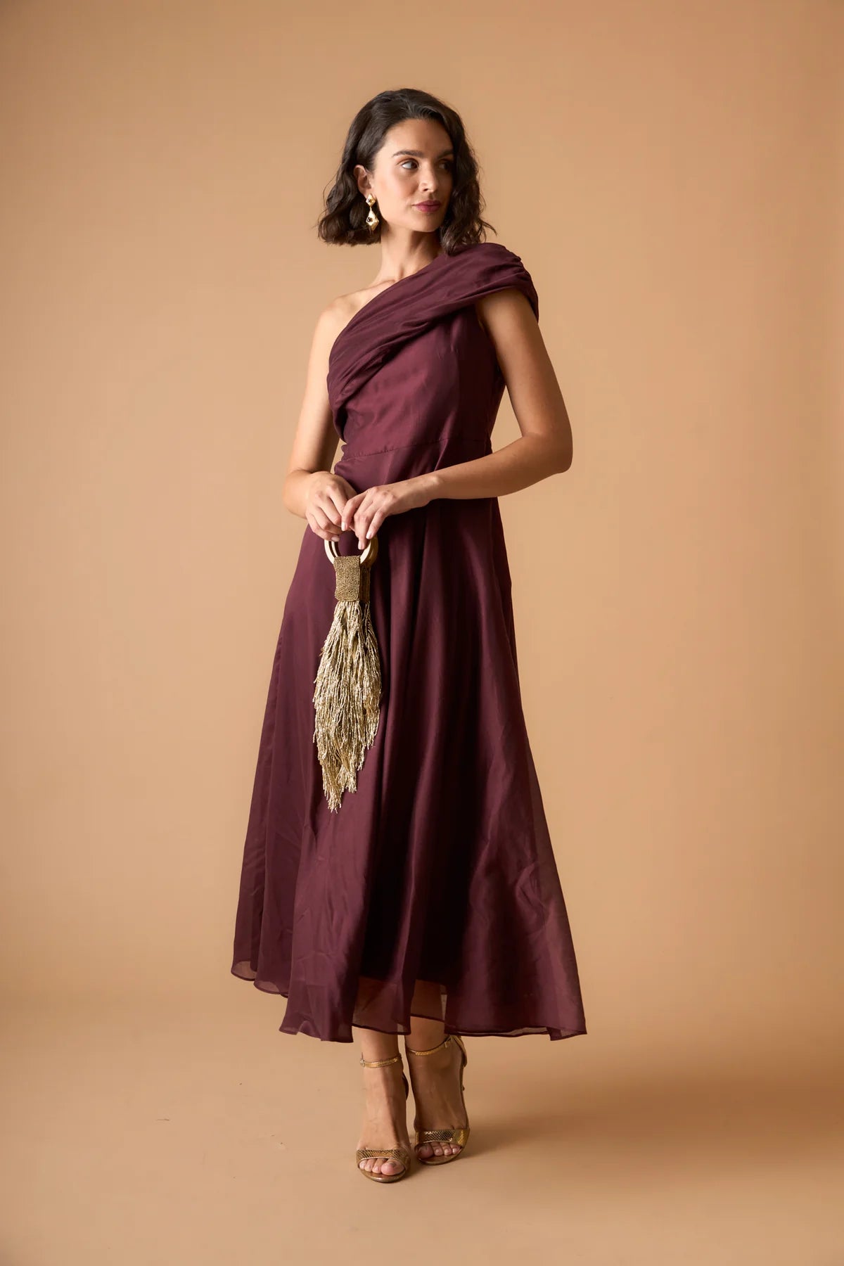 VESTIDO GINEBRA BURDEOS