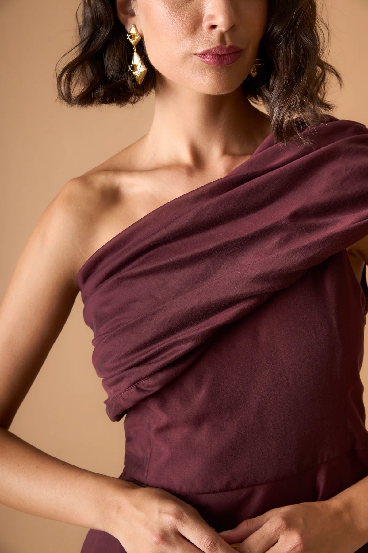 VESTIDO GINEBRA BURDEOS