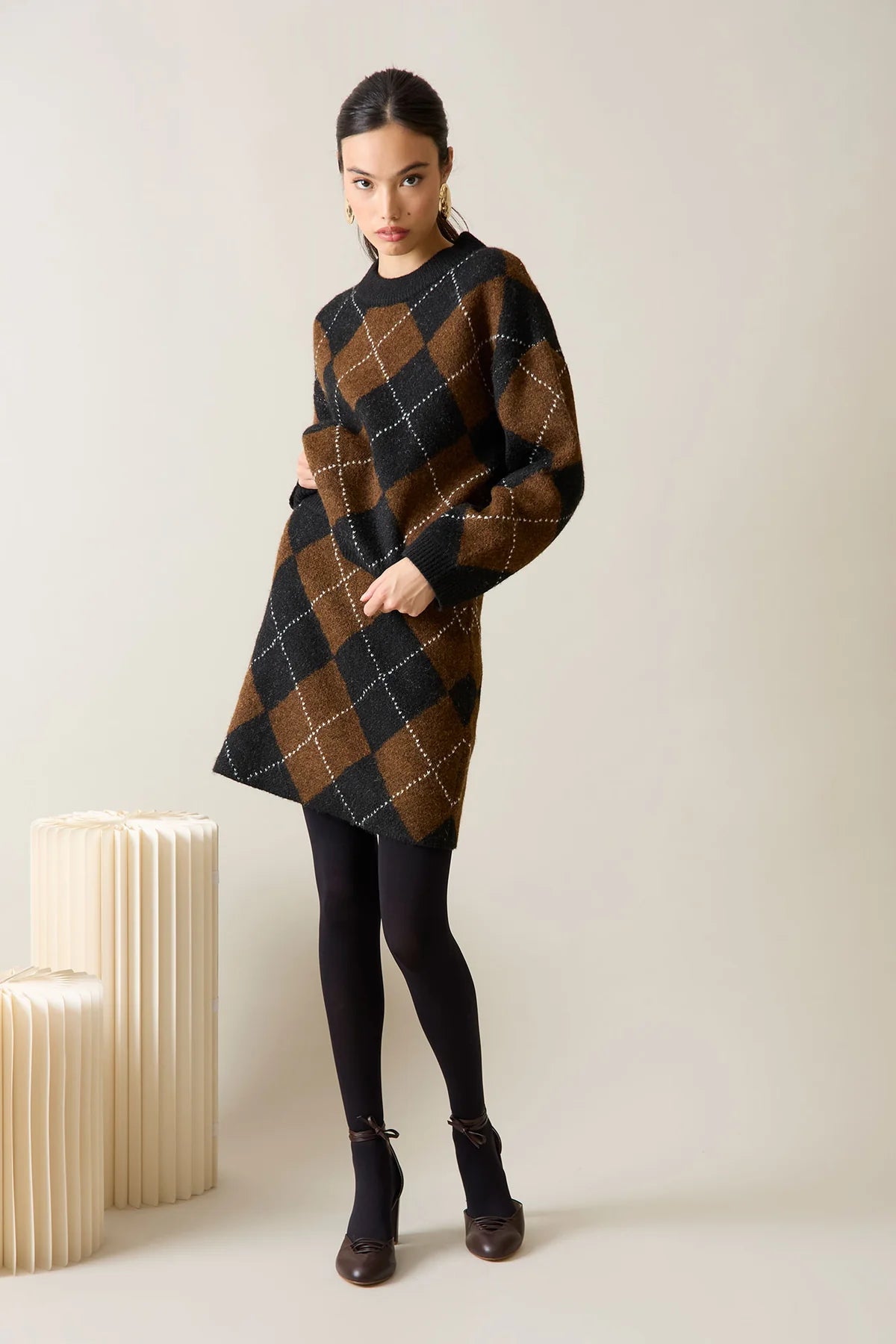 HERA BROWN SWEATER