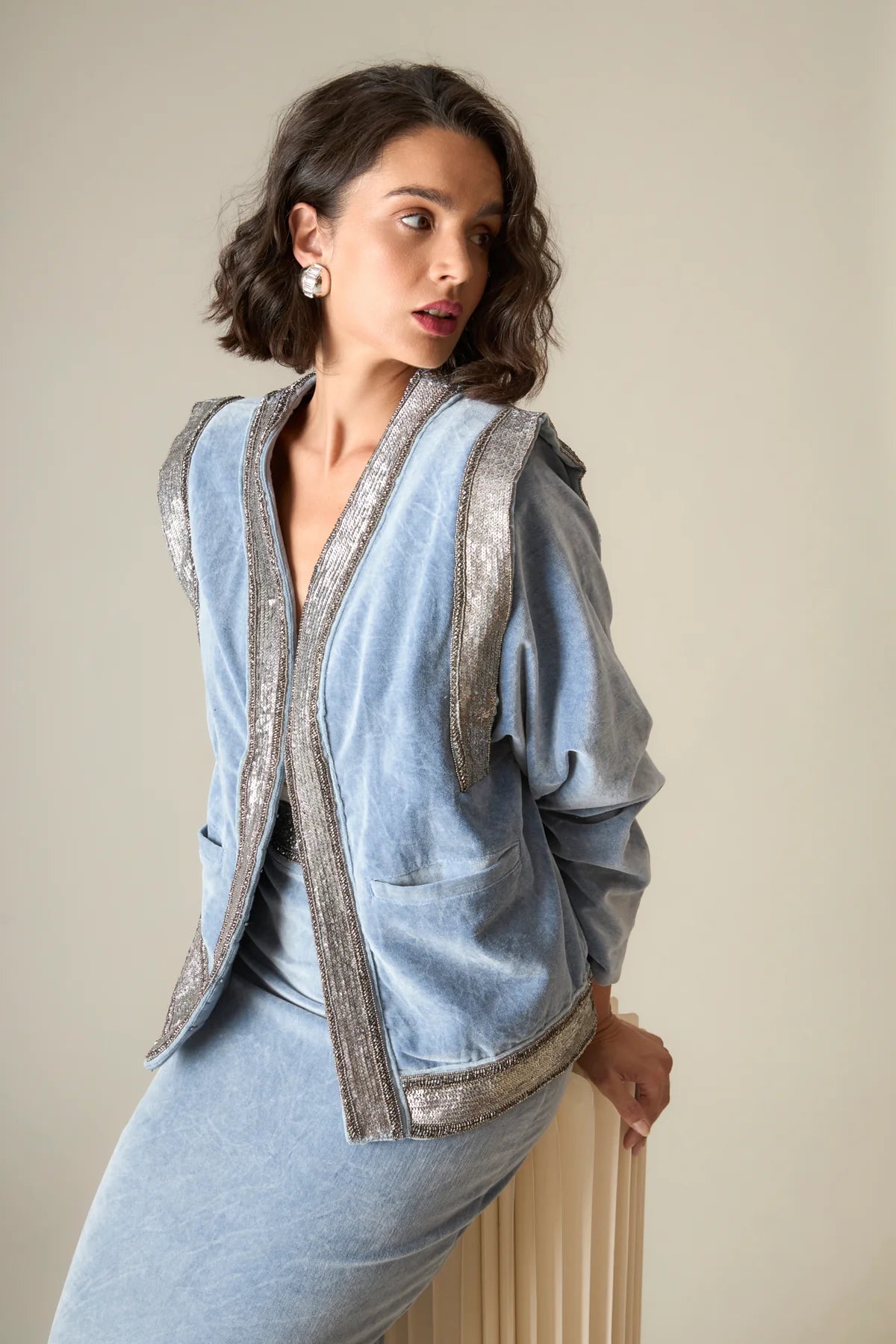 LIGHT BLUE LAGO JACKET