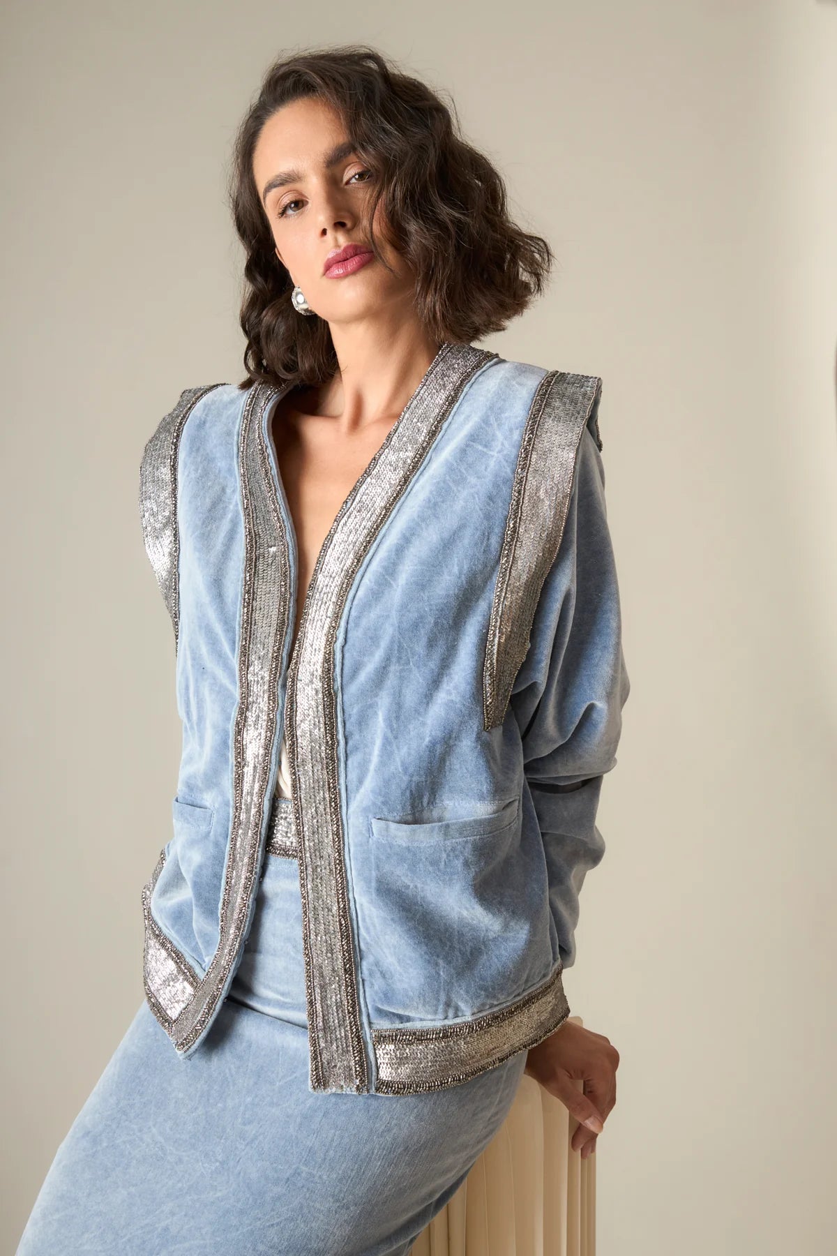 LIGHT BLUE LAGO JACKET