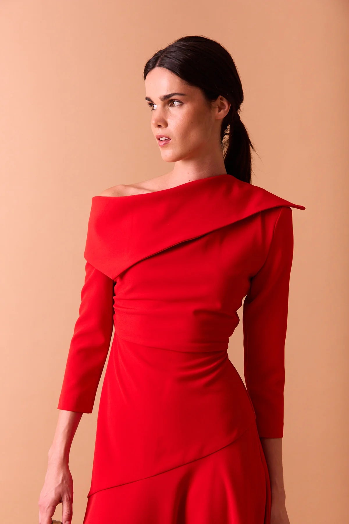 VESTIDO MARA ROJO