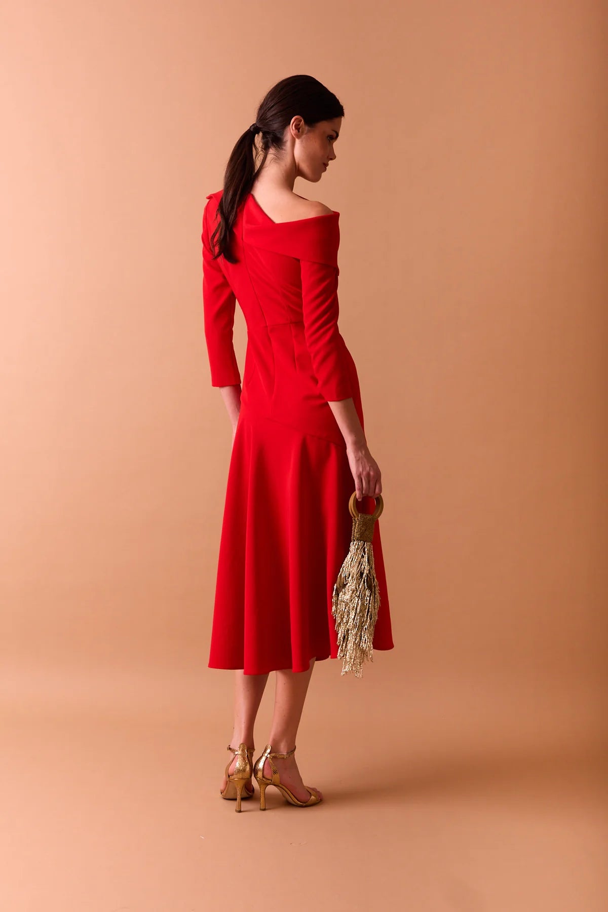 VESTIDO MARA ROJO