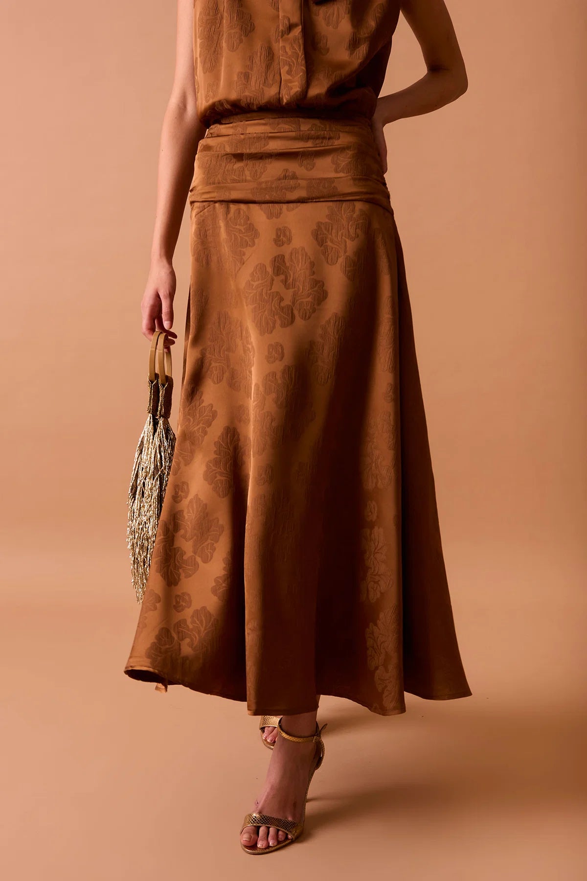 VESTIDO MARTINA MARRON