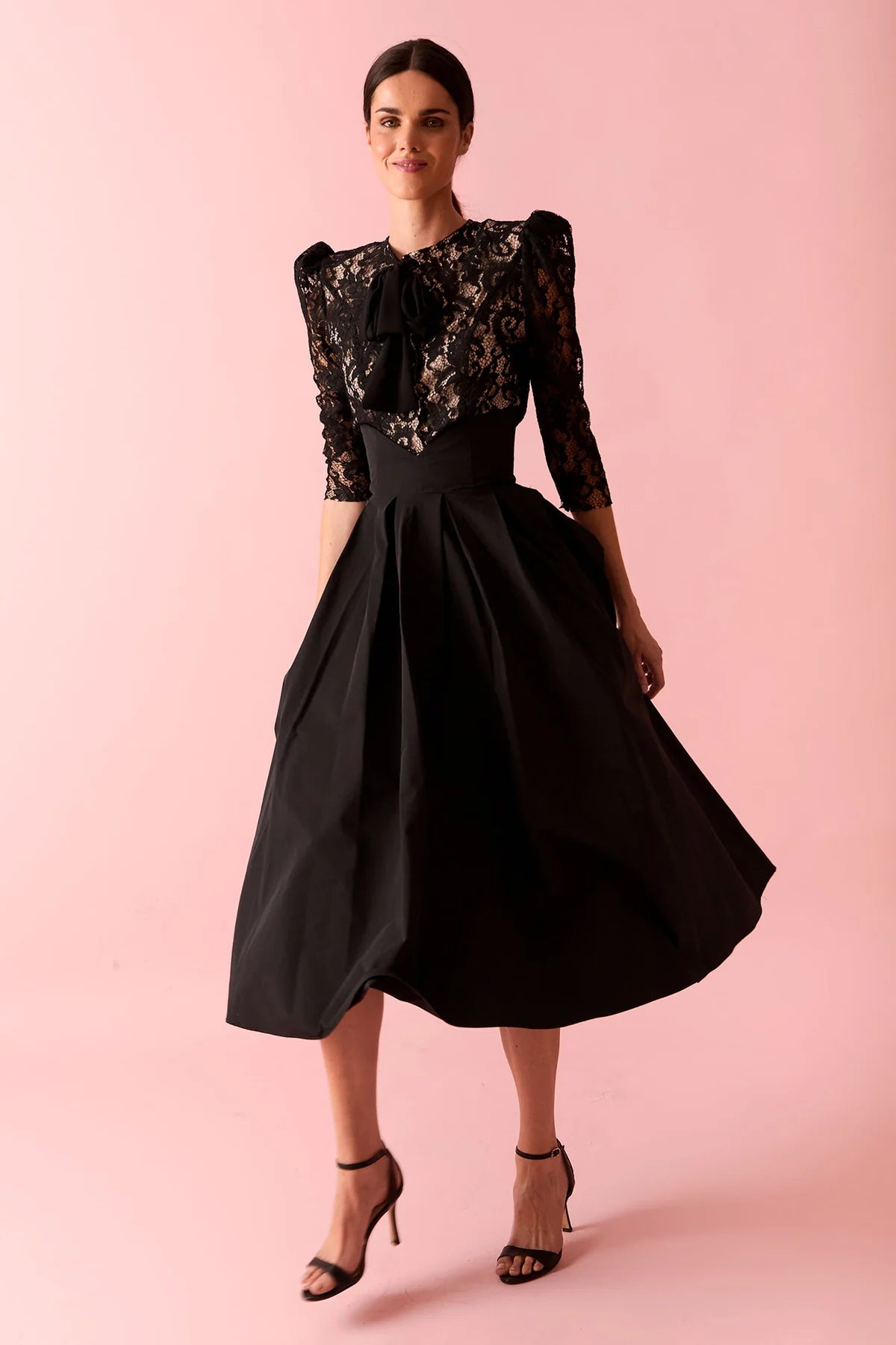 BLACK EVENING SKIRT