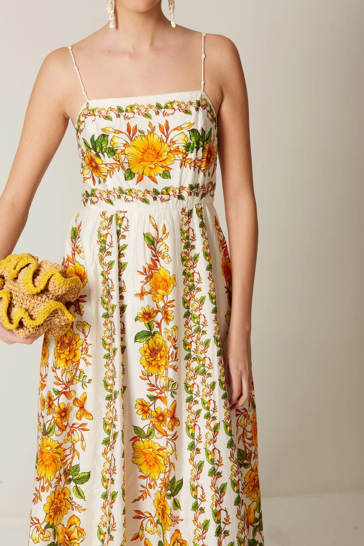 VESTIDO VERGARA AMARILLO