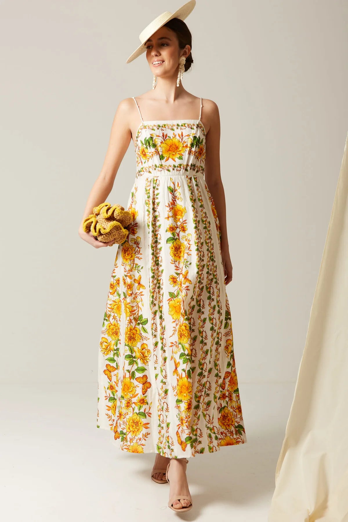 VESTIDO VERGARA AMARILLO