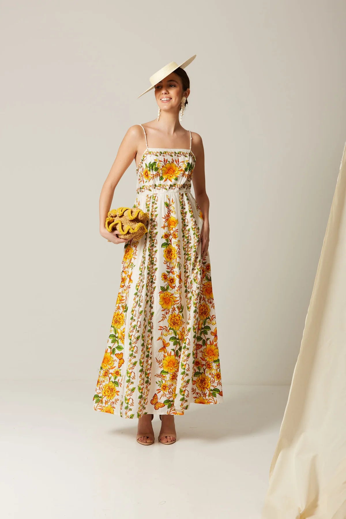 VESTIDO VERGARA AMARILLO