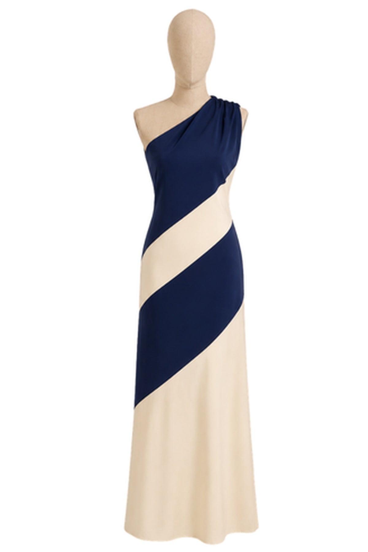 VESTIDO AINARA BICOLOR